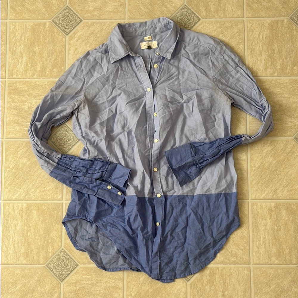 Loft Softened Button Down Top